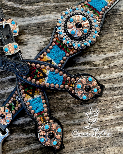 2014-1 Style Black & Blue Pendleton Set image 2