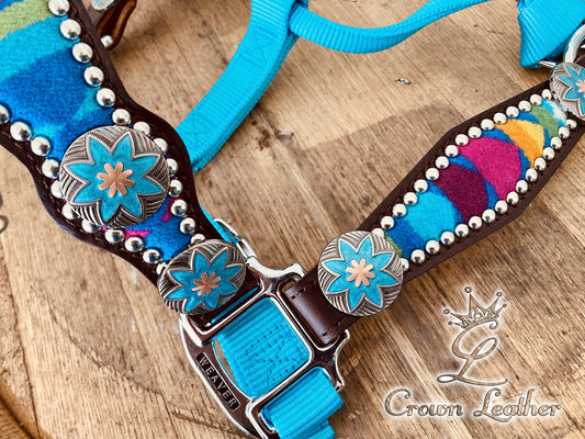 Turquoise Pendleton Halter image 3