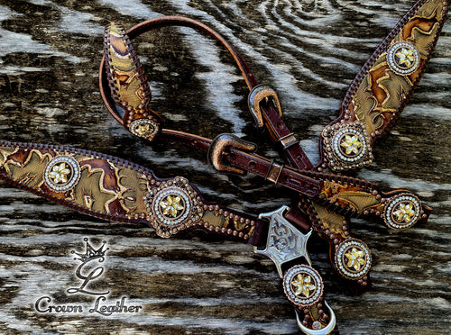 2012 Gilded Laredo Whipstitch Set ~ One of a Kind image 0