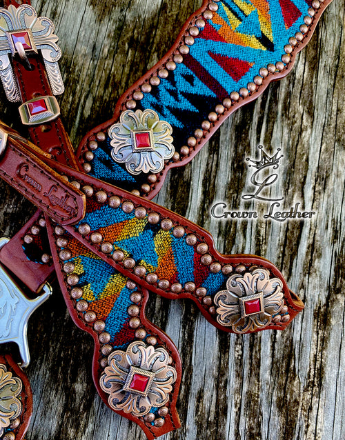 2014 Style Turquoise Pendleton Wool Set (One of a Kind) image 2